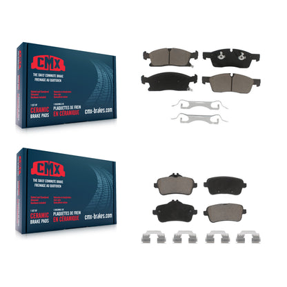 [Avant + Arrière] Kit de plaquette (céramique) de frein pour Mercedes-Benz ML350 GLE350 GLS450 GL450 GL350 ML400 GLE400 ML250 GLE300d KCX-100294
