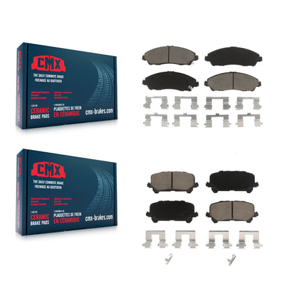 [Avant + Arrière] Kit de plaquette (céramique) de frein pour Honda Pilot Acura MDX Ridgeline KCX-100297