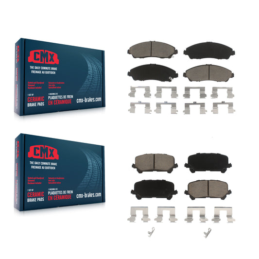 [Avant + Arrière] Kit de plaquette (céramique) de frein pour Honda Pilot Acura MDX Ridgeline KCX-100297
