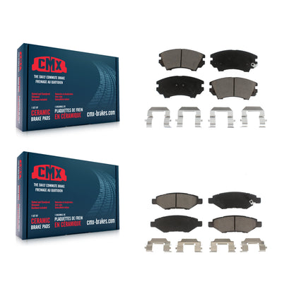 [Avant + Arrière] Kit de plaquette (céramique) de frein pour 2010-2015 Chevrolet Camaro LT LS KCX-100299
