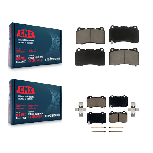 [Avant + Arrière] Kit de plaquette (céramique) de frein pour Cadillac CTS Tesla STS X S KCX-100300