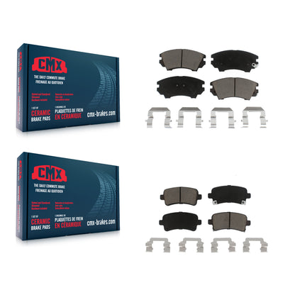 [Avant + Arrière] Kit de plaquette (céramique) de frein pour 2011 Saab 9-5 avec 321mm Diameter Rotor KCX-100301