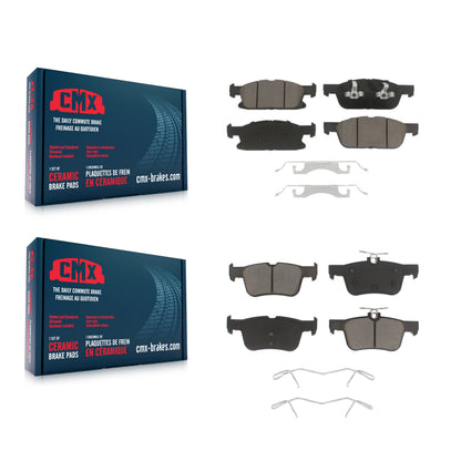 [Avant + Arrière] Kit de plaquette (céramique) de frein pour Ford Edge Lincoln MKX Nautilus KCX-100307