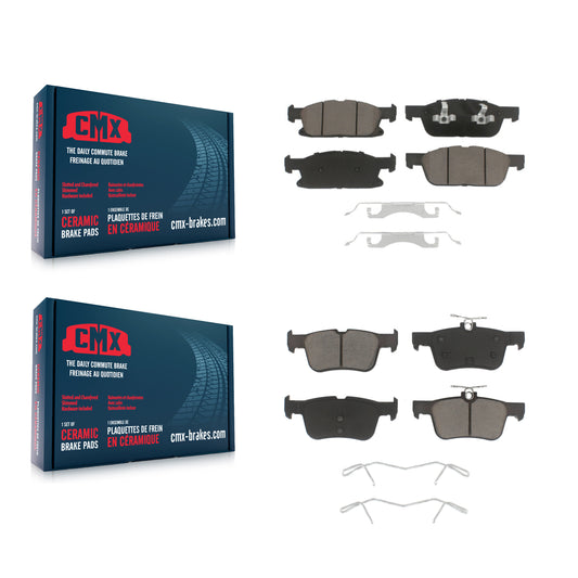 [Avant + Arrière] Kit de plaquette (céramique) de frein pour Ford Edge Lincoln MKX Nautilus KCX-100307