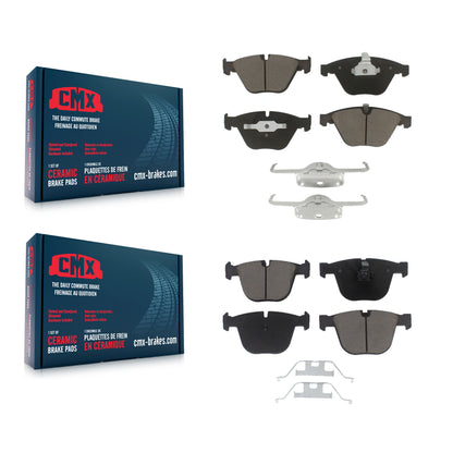 [Avant + Arrière] Kit de plaquette (céramique) de frein pour BMW 750Li M3 650i 535i 745Li 550i 750i 745i 645Ci 545i 760Li 1 Series M 760i KCX-100310