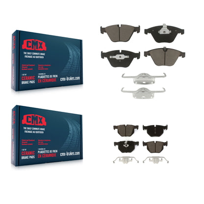 [Avant + Arrière] Kit de plaquette (céramique) de frein pour BMW 530i 528i 525i 530xi 535xi xDrive 535i 528xi 525xi KCX-100311