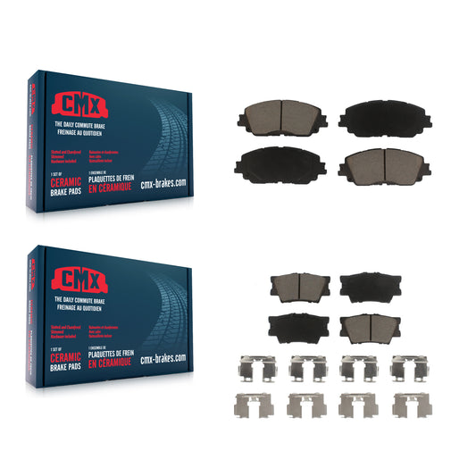 [Avant + Arrière] Kit de plaquette (céramique) de frein pour Toyota Camry KCX-100328