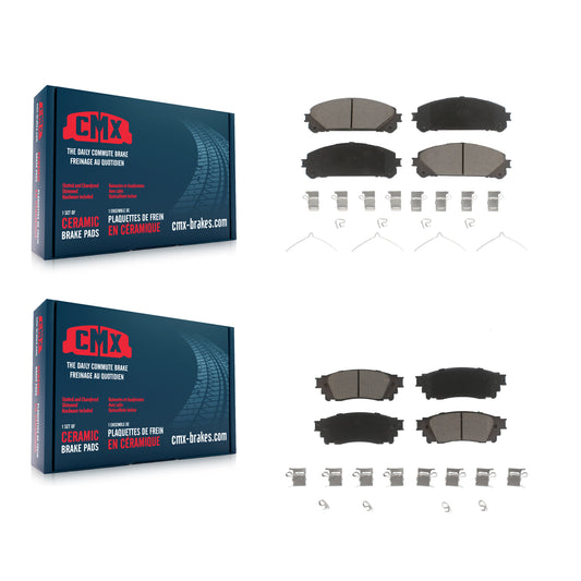 [Avant + Arrière] Kit de plaquette (céramique) de frein pour Lexus NX200t NX300 Toyota Camry NX300h Avalon KCX-100329