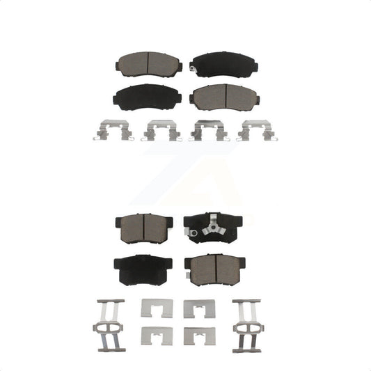 [Avant + Arrière] Kit de plaquette (céramique) de frein pour Honda CR-V Accord Crosstour Acura RDX KCX-100344 par CMX
