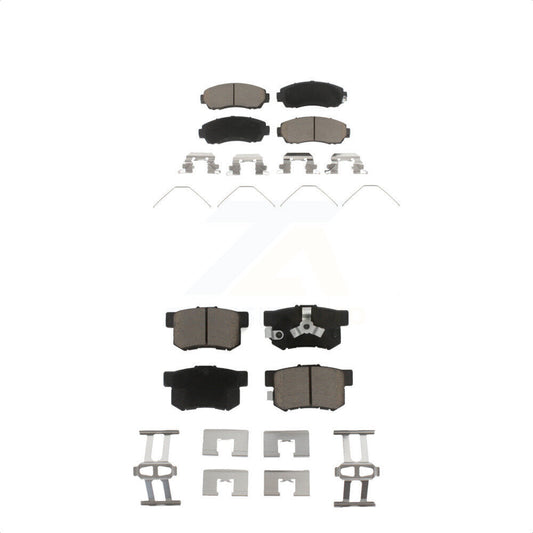 [Avant + Arrière] Kit de plaquette (céramique) de frein pour Honda CR-V Crosstour Accord KCX-100345 par CMX