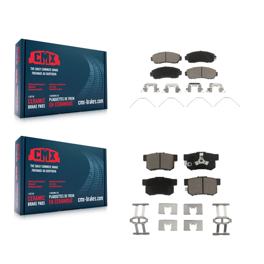 [Avant + Arrière] Kit de plaquette (céramique) de frein pour Honda CR-V Crosstour Accord KCX-100345