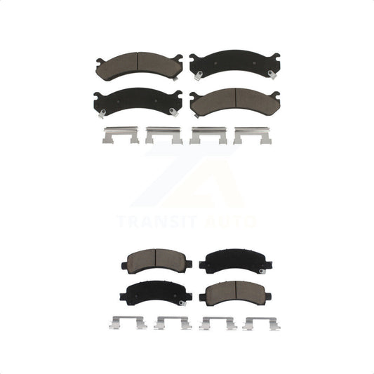 [Avant + Arrière] Kit de plaquette (céramique) de frein pour Chevrolet Express 3500 2500 GMC Savana 4500 KCX-100352 par CMX