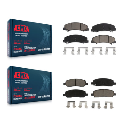 [Avant + Arrière] Kit de plaquette (céramique) de frein pour 2006-2011 Buick Lucerne Cadillac DTS KCX-100356