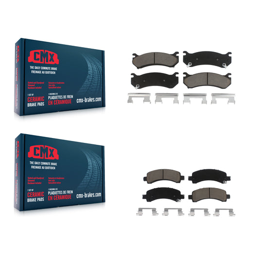 [Avant + Arrière] Kit de plaquette (céramique) de frein pour 2003-2005 Chevrolet Express 2500 GMC Savana KCX-100357