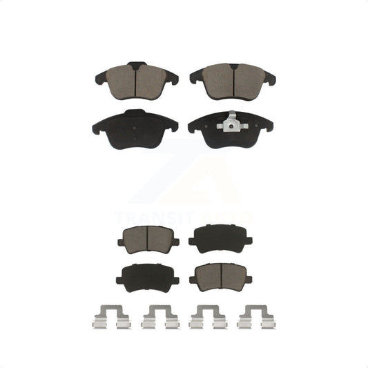 [Avant + Arrière] Kit de plaquette (céramique) de frein pour Volvo S60 XC70 Land Rover Range Evoque V60 S80 LR2 V70 KCX-100359 par CMX