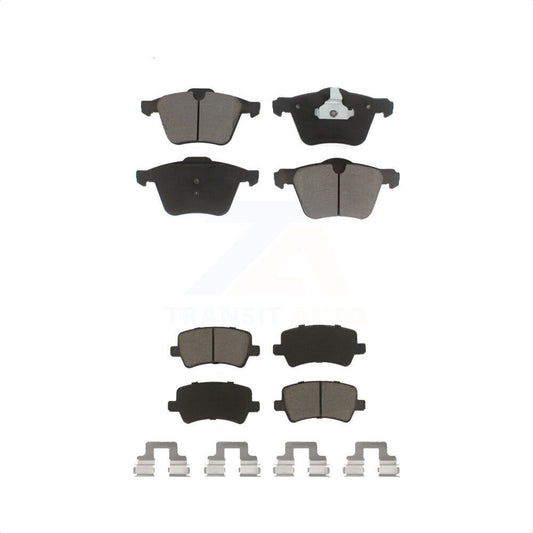 [Avant + Arrière] Kit de plaquette (céramique) de frein pour Volvo S60 XC70 S80 V60 Cross Country V70 KCX-100361 par CMX
