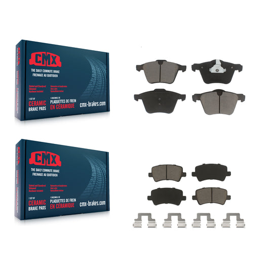 [Avant + Arrière] Kit de plaquette (céramique) de frein pour Volvo S60 XC70 S80 V60 Cross Country V70 KCX-100361