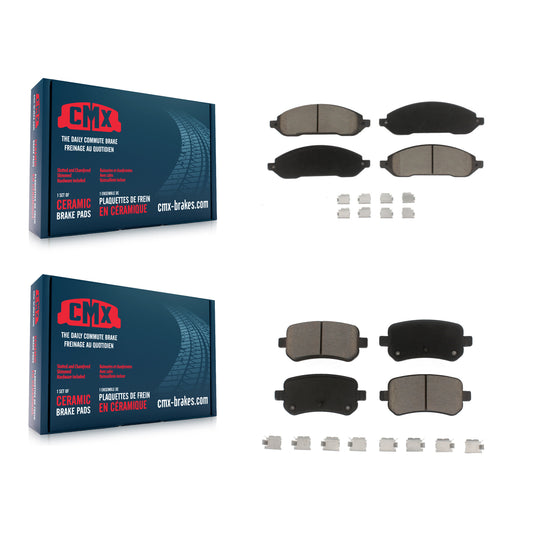 [Avant + Arrière] Kit de plaquette (céramique) de frein pour 2004-2007 Ford Freestar Mercury Monterey KCX-100368
