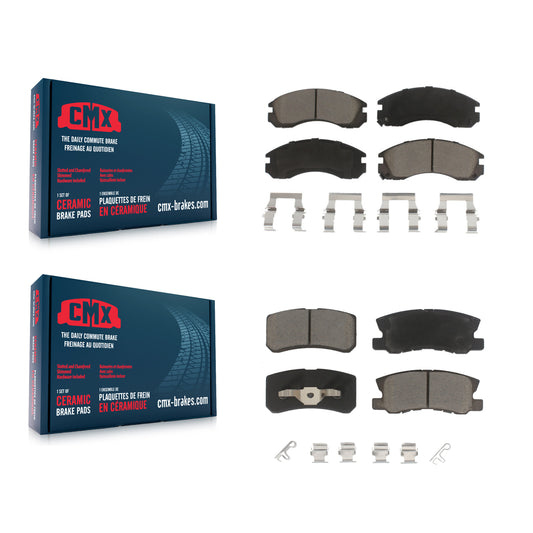 [Avant + Arrière] Kit de plaquette (céramique) de frein pour Mitsubishi Lancer KCX-100371