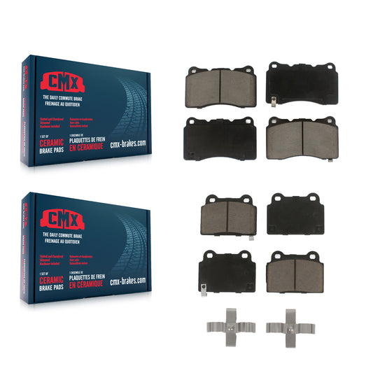 [Avant + Arrière] Kit de plaquette (céramique) de frein pour Mitsubishi Lancer KCX-100373