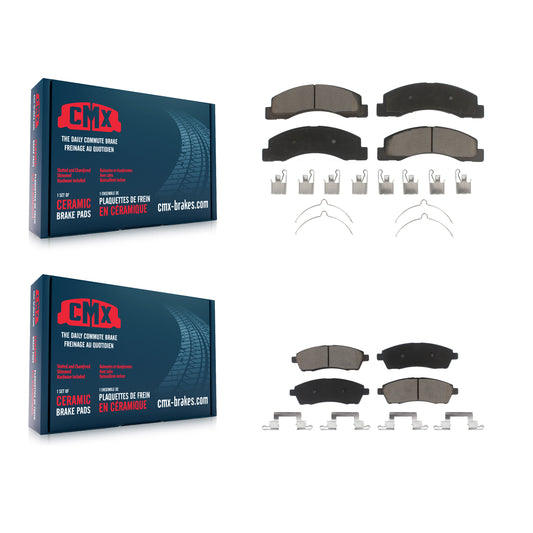 [Avant + Arrière] Kit de plaquette (céramique) de frein pour Ford F-250 Super Duty F-350 Excursion KCX-100376