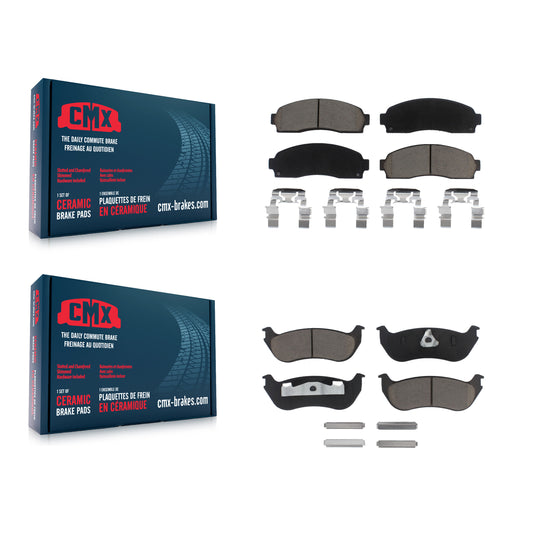 [Avant + Arrière] Kit de plaquette (céramique) de frein pour Ford Explorer Mercury Mountaineer KCX-100378