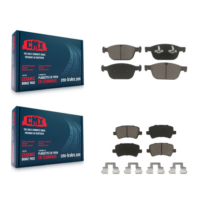 [Avant + Arrière] Kit de plaquette (céramique) de frein pour 2010-2015 Volvo XC60 KCX-100381