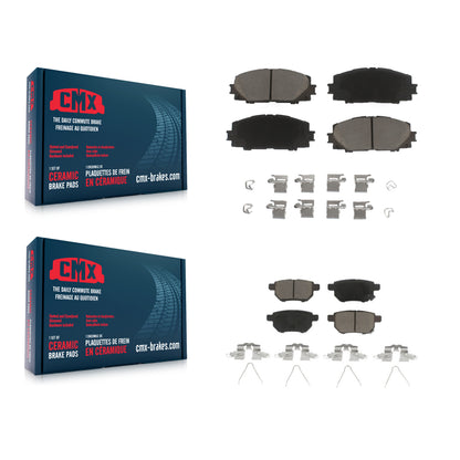 [Avant + Arrière] Kit de plaquette (céramique) de frein pour Toyota Yaris KCX-100382