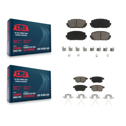 [Avant + Arrière] Kit de plaquette (céramique) de frein pour Toyota Yaris KCX-100383