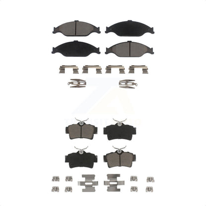 [Avant + Arrière] Kit de plaquette (céramique) de frein pour Ford Mustang KCX-100387 par CMX