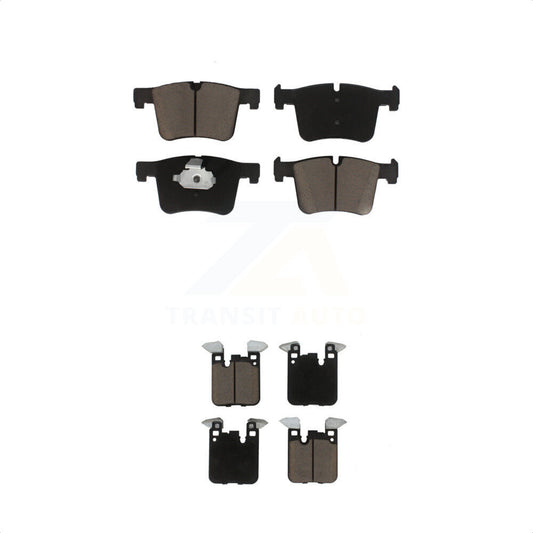 [Avant + Arrière] Kit de plaquette (céramique) de frein pour 2014-2015 BMW 328i GT xDrive 328d avec Blue Painted Calipers KCX-100390 par CMX