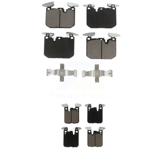 [Avant + Arrière] Kit de plaquette (céramique) de frein pour BMW 328i 428i 330i xDrive 335i M4 430i Gran Coupe M3 435i 340i 230i 228i 440i M2 M240i GT ActiveHybrid 3 KCX-100392 par CMX