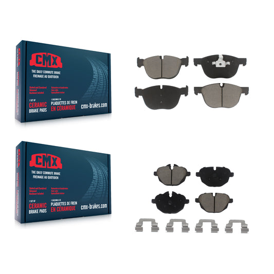[Avant + Arrière] Kit de plaquette (céramique) de frein pour 2017 BMW X4 M40i KCX-100395