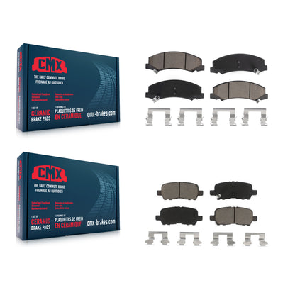 [Avant + Arrière] Kit de plaquette (céramique) de frein pour Chevrolet Impala Limited KCX-100398