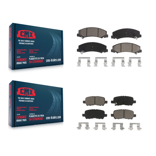 [Avant + Arrière] Kit de plaquette (céramique) de frein pour Chevrolet Impala Limited KCX-100398