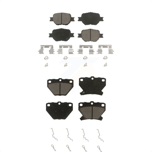 [Avant + Arrière] Kit de plaquette (céramique) de frein pour Toyota Celica KCX-100400 par CMX