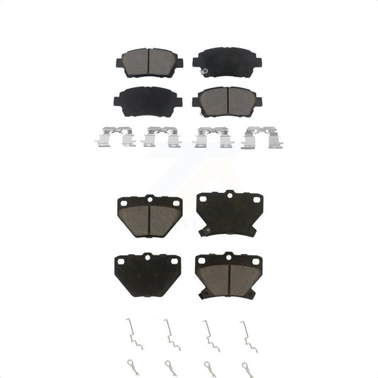 [Avant + Arrière] Kit de plaquette (céramique) de frein pour 2000 Toyota Celica GT KCX-100402 par CMX
