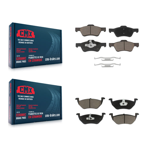 [Avant + Arrière] Kit de plaquette (céramique) de frein pour Ford Escape Mercury Mariner Mazda Tribute KCX-100406