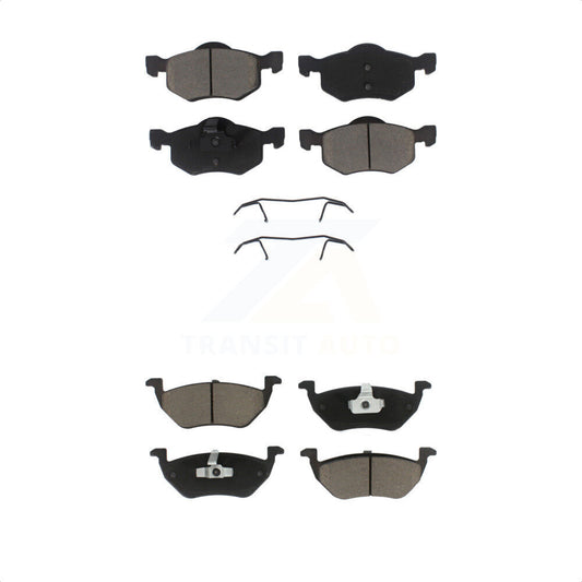 [Avant + Arrière] Kit de plaquette (céramique) de frein pour Ford Escape Mazda Tribute Mercury Mariner KCX-100407 par CMX