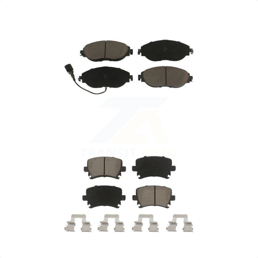 [Avant + Arrière] Kit de plaquette (céramique) de frein pour Volkswagen GTI CC KCX-100414 par CMX