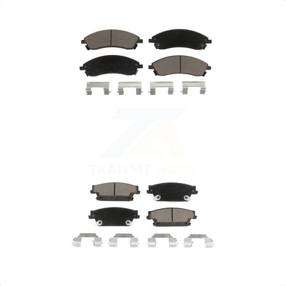 [Avant + Arrière] Kit de plaquette (céramique) de frein pour Cadillac SRX CTS STS KCX-100416 par CMX