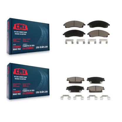[Avant + Arrière] Kit de plaquette (céramique) de frein pour Cadillac SRX CTS STS KCX-100416