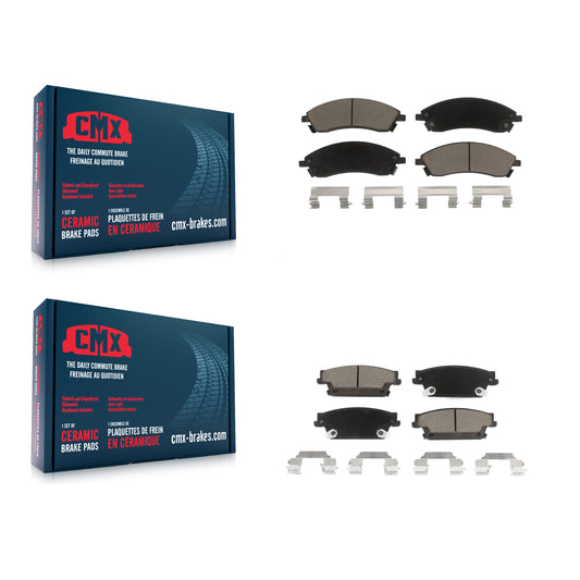 [Avant + Arrière] Kit de plaquette (céramique) de frein pour Cadillac SRX CTS STS KCX-100416