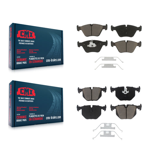 [Avant + Arrière] Kit de plaquette (céramique) de frein pour BMW X3 330Ci 330i Z4 330xi M3 KCX-100425