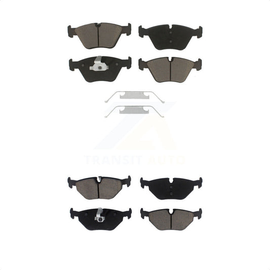 [Avant + Arrière] Kit de plaquette (céramique) de frein pour 2006-2008 BMW Z4 Roadster 3.0si Coupe KCX-100426 par CMX