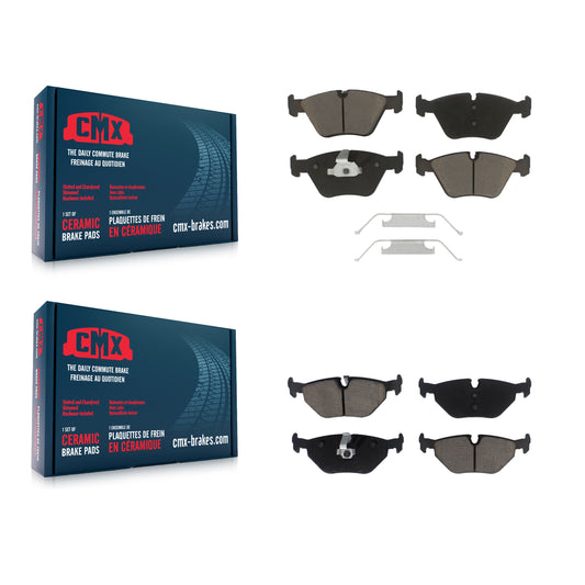 [Avant + Arrière] Kit de plaquette (céramique) de frein pour 2006-2008 BMW Z4 Roadster 3.0si Coupe KCX-100426