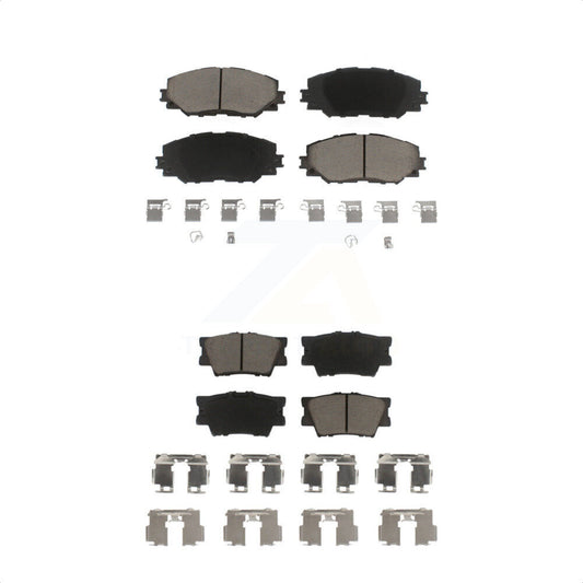 [Avant + Arrière] Kit de plaquette (céramique) de frein pour Toyota RAV4 Lexus HS250h KCX-100430 par CMX
