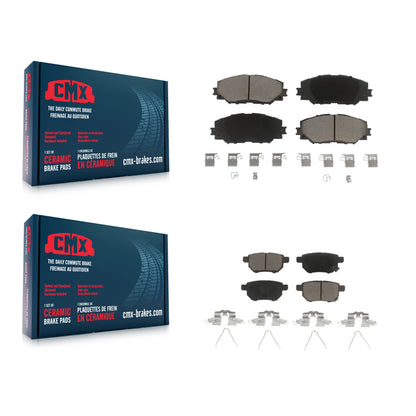 [Avant + Arrière] Kit de plaquette (céramique) de frein pour Toyota Corolla Scion xB Matrix Pontiac Vibe KCX-100432