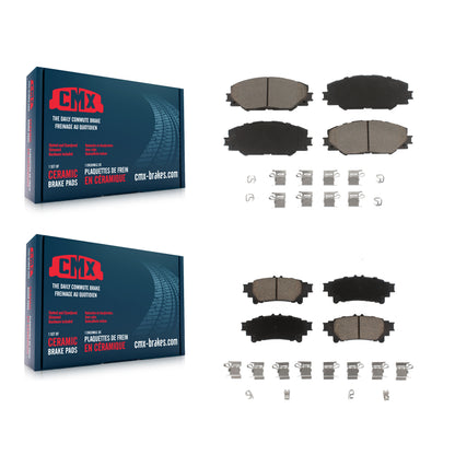 [Avant + Arrière] Kit de plaquette (céramique) de frein pour 2016-2020 Toyota Mirai KCX-100433