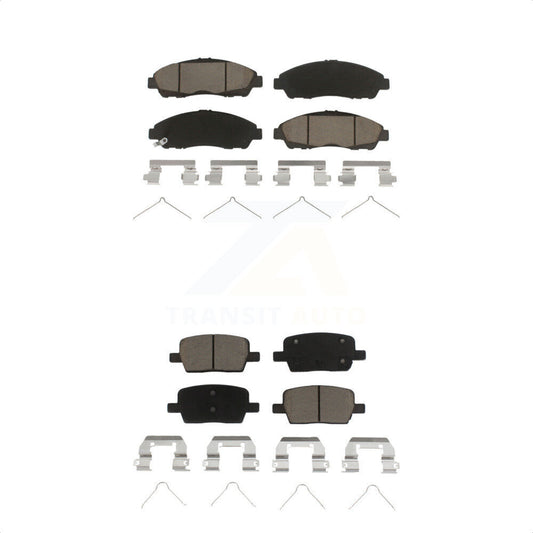 [Avant + Arrière] Kit de plaquette (céramique) de frein pour Chevrolet Traverse GMC Acadia Cadillac XT5 Buick Enclave Blazer XT6 KCX-100434 par CMX